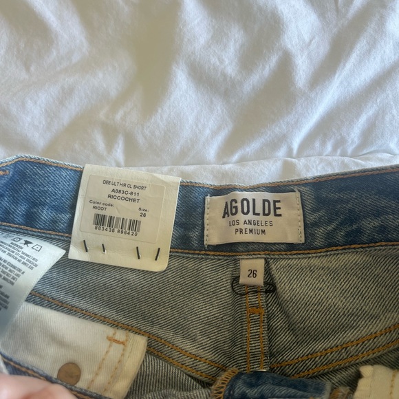 NWT agolde dee short in riccochet - Picture 5 of 7